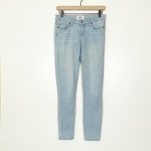 Paige Denim Verdugo Ankle Light Wash Blue Jeans 26